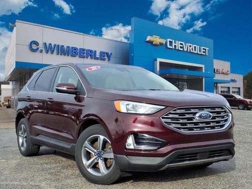 Burgundy Velvet Metallic Tinted Clearcoat 2020 Ford Edge SEL