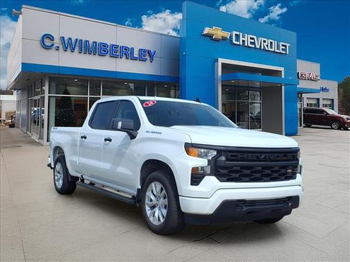 Black 2024 Chevrolet Silverado 1500 Custom