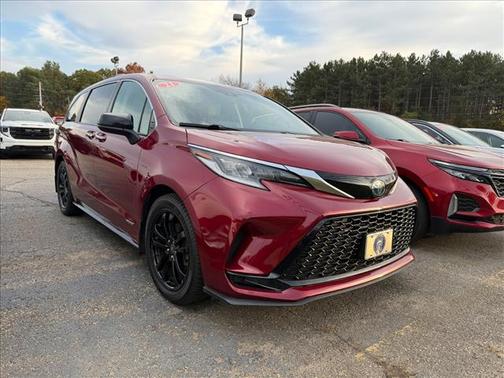 Ruby Flare Pearl 2021 Toyota Sienna
