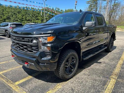 Black 2026 Chevrolet Silverado 1500 Custom Trail Boss