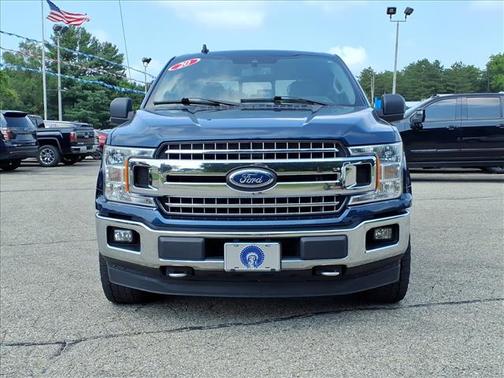 Blue 2020 Ford F-150 XLT