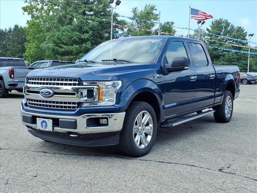 Blue 2020 Ford F-150 XLT
