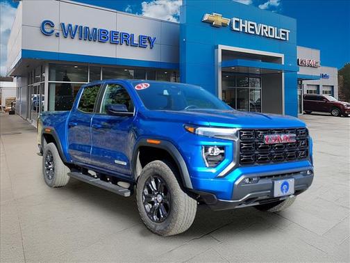 Dynamic Blue Metallic 2024 GMC Canyon Elevation