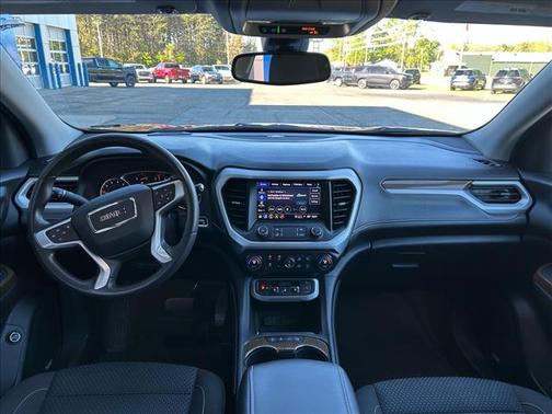 Volcanic Red Tintcoat 2023 GMC Acadia AWD SLE