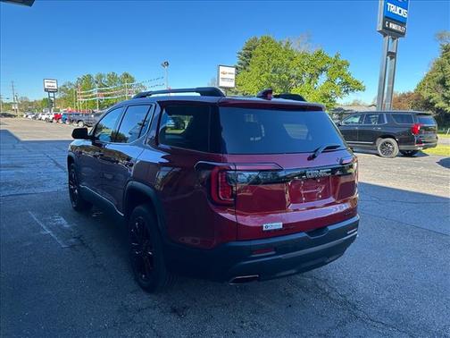 Volcanic Red Tintcoat 2023 GMC Acadia AWD SLE