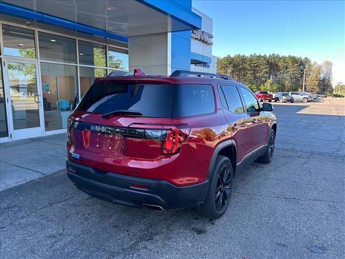 Volcanic Red Tintcoat 2023 GMC Acadia AWD SLE