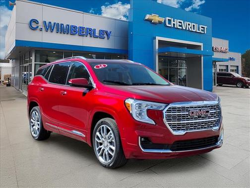 Volcanic Red Tintcoat 2024 GMC Terrain Denali