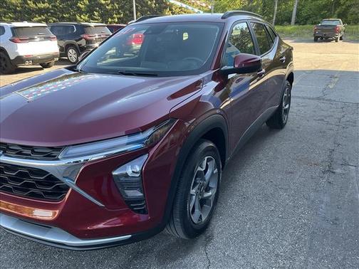 Crimson Metallic 2024 Chevrolet Trax LT