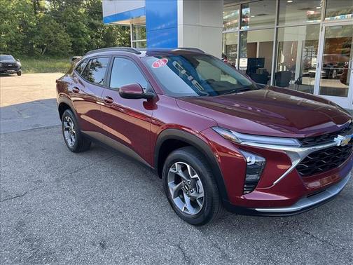Crimson Metallic 2024 Chevrolet Trax LT