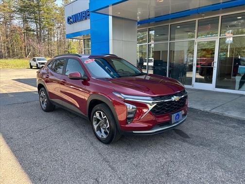 Crimson Metallic 2025 Chevrolet Trax LT