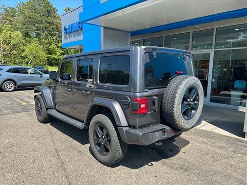 Grey 2021 Jeep Wrangler Unlimited Altitude