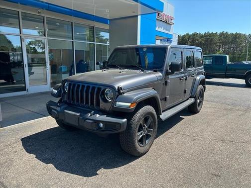 Grey 2021 Jeep Wrangler Unlimited Altitude