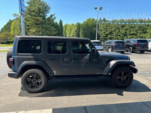 Grey 2021 Jeep Wrangler Unlimited Altitude