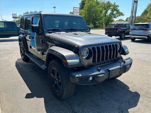 Grey 2021 Jeep Wrangler Unlimited Altitude