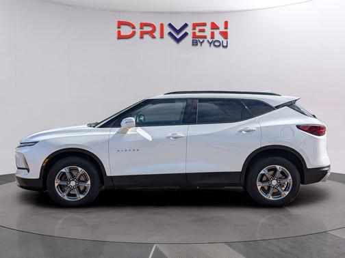 Summit White 2024 Chevrolet Blazer 3LT