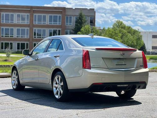 Silver Coast Metallic 2015 Cadillac ATS 2.0L Turbo Luxury