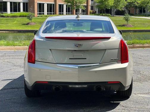 Silver Coast Metallic 2015 Cadillac ATS 2.0L Turbo Luxury