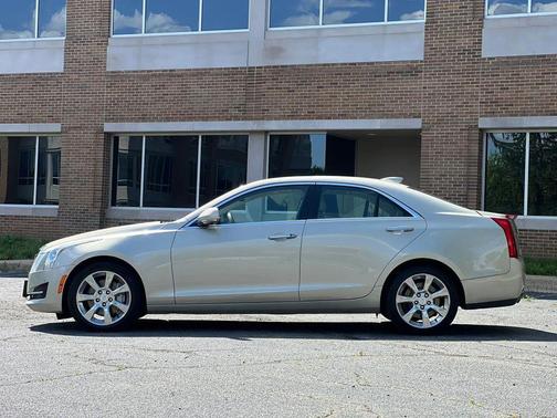 Silver Coast Metallic 2015 Cadillac ATS 2.0L Turbo Luxury