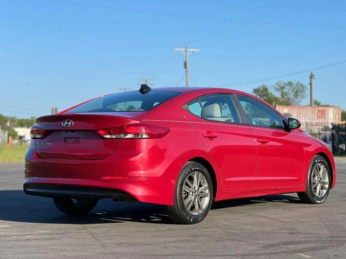 Scarlet Red 2018 Hyundai ELANTRA SEL