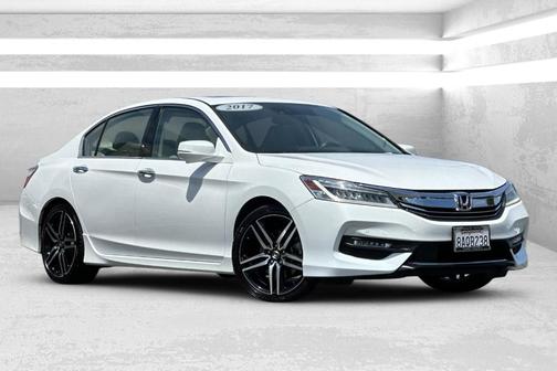 White Orchid Pearl 2017 Honda Accord Touring