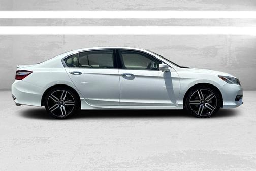 White Orchid Pearl 2017 Honda Accord Touring