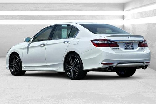 White Orchid Pearl 2017 Honda Accord Touring