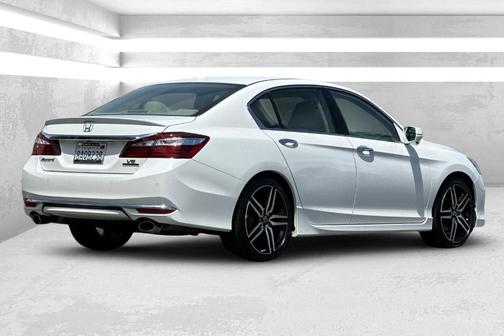 White Orchid Pearl 2017 Honda Accord Touring