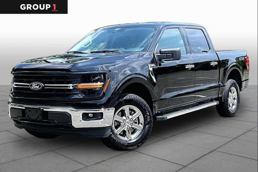 AGATE BLACK METALLIC 2025 Ford F-150 XLT