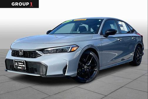 Urban Gray Pearl 2026 Honda Civic Hybrid Sport