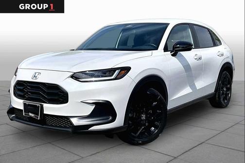 Platinum White Pearl 2025 Honda HR-V AWD Sport