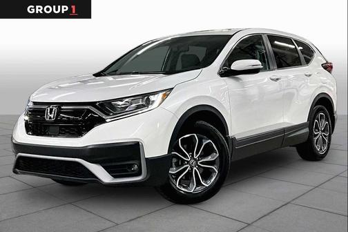 Platinum White Pearl 2022 Honda CR-V AWD EX-L