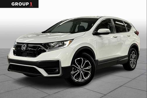 Platinum White Pearl 2022 Honda CR-V AWD EX-L