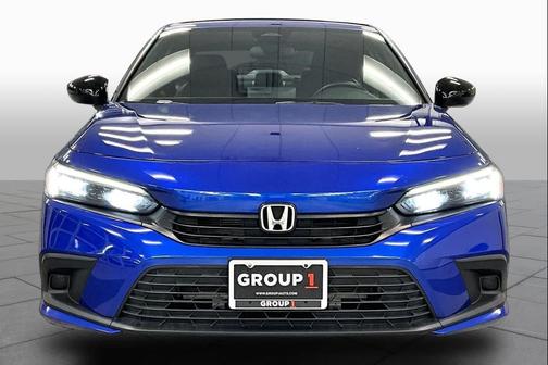 Aegean Blue Metallic 2022 Honda Civic Sport