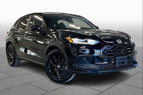 Crystal Black Pearl 2023 Honda HR-V AWD Sport
