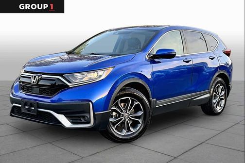 Aegean Blue Metallic 2020 Honda CR-V AWD EX-L