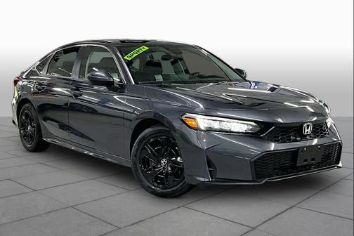 Meteorite Gray Metallic 2026 Honda Civic LX