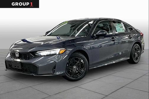 Meteorite Gray Metallic 2026 Honda Civic LX