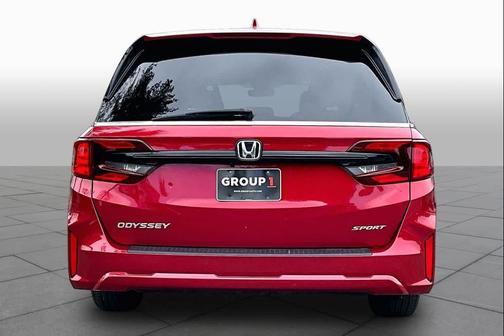 Radiant Red Metallic II 2025 Honda Odyssey Sport-L