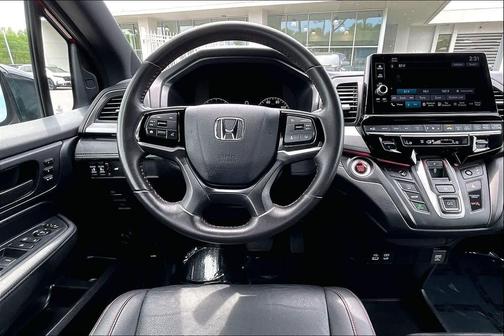 Radiant Red Metallic II 2025 Honda Odyssey Sport-L