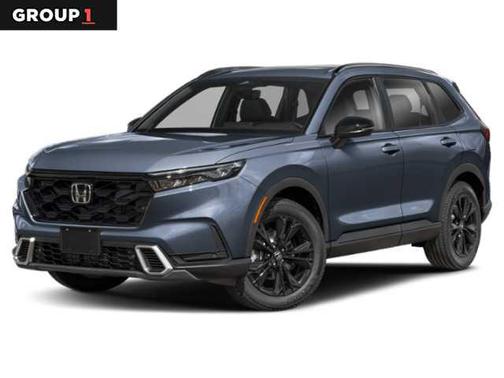 Meteorite Gray Metallic 2026 Honda CR-V Hybrid Sport Touring AWD