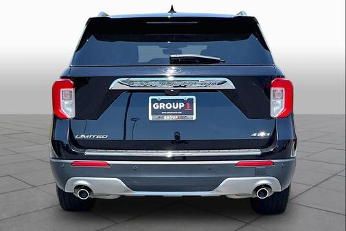 AGATE BLACK METALLIC 2023 Ford Explorer Limited