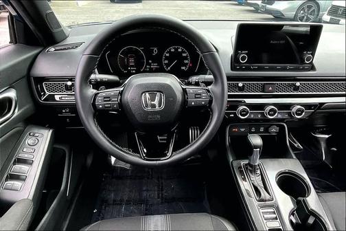 Blue Lagoon Pearl 2025 Honda Civic Hybrid Sport