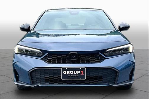 Blue Lagoon Pearl 2025 Honda Civic Hybrid Sport