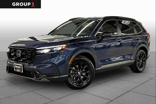 Canyon River Blue Metallic 2025 Honda CR-V Hybrid Sport AWD