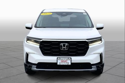 Platinum White Pearl 2023 Honda Pilot AWD EX-L 7 Passenger