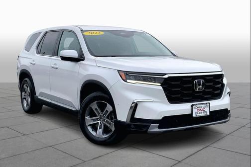 Platinum White Pearl 2023 Honda Pilot AWD EX-L 7 Passenger