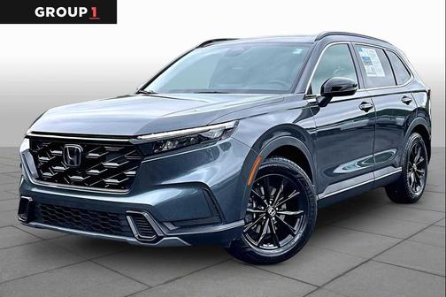 Meteorite Gray Metallic 2023 Honda CR-V Hybrid Sport FWD