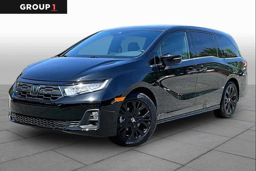 Crystal Black Pearl 2025 Honda Odyssey Sport-L
