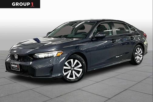 Meteorite Gray Metallic 2026 Honda Civic LX