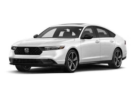Platinum White Pearl 2026 Honda Accord Hybrid Sport